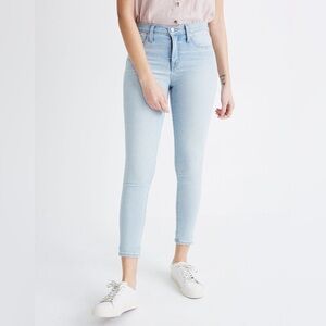 NWT Madewell 9" Mid-Rise Skinny Crop Jeans in Coolmax® Denim Edition size 30